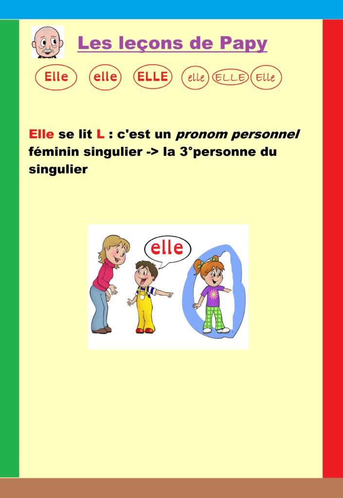 Leçon 1 programme lecture autisme leçon 1 texte 3