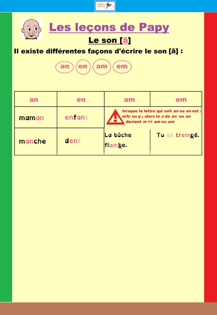 programme lecture autisme : texte 9