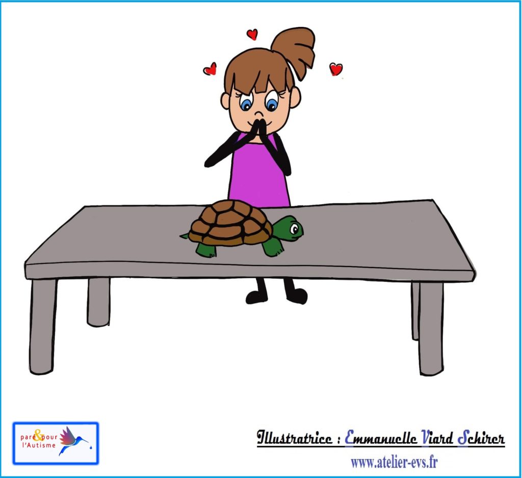 Lola aime la tortue