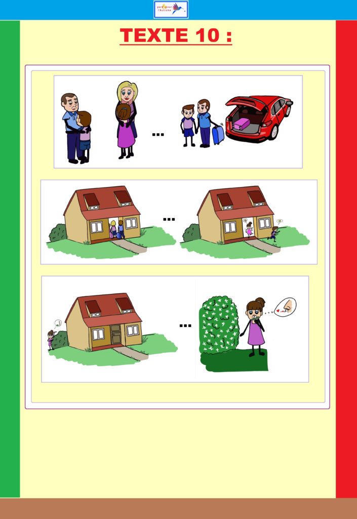 Dessins Programme Lecture Autisme PPA 