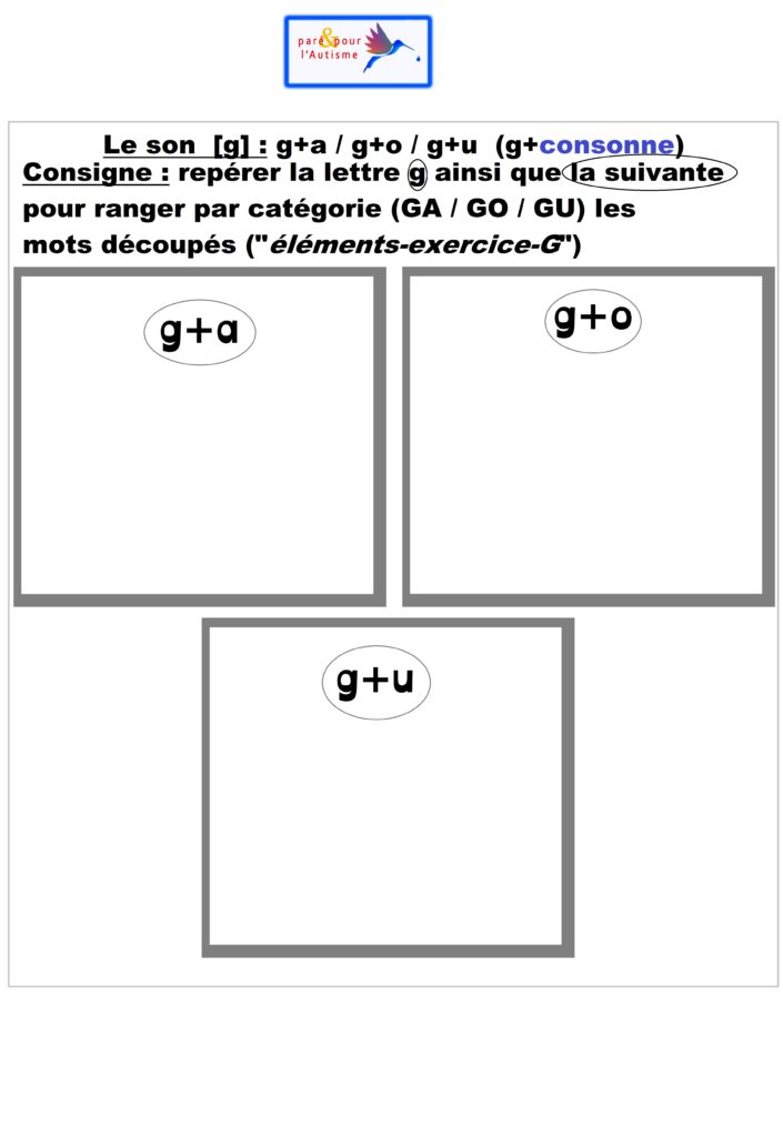 Exercice 2b exercice classement G