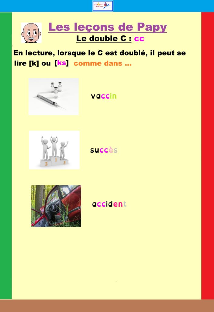 programme lecture autisme : leçon 2 texte 15