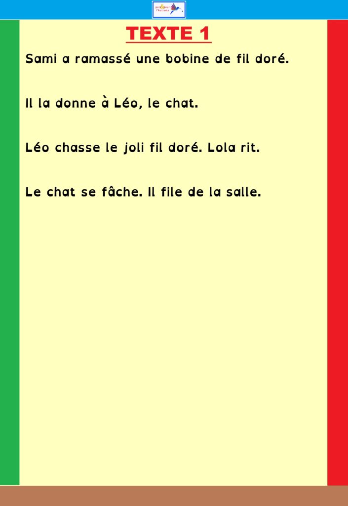 Exercice 4 texte 1 sans code couleur