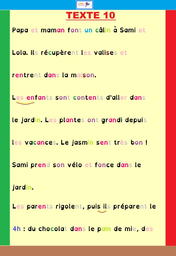 Programme Lecture Autisme PPA texte 10