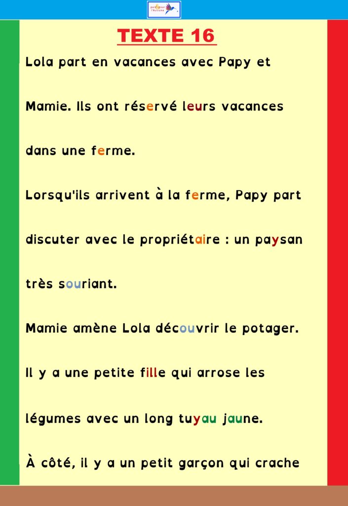 programme lecture autisme texte 16