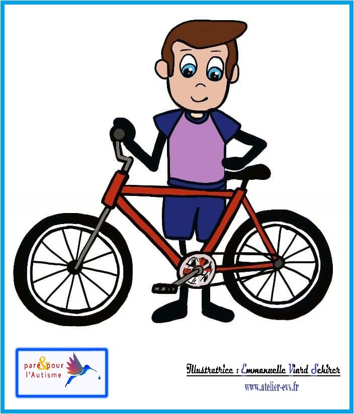 Sami prend son vélo
