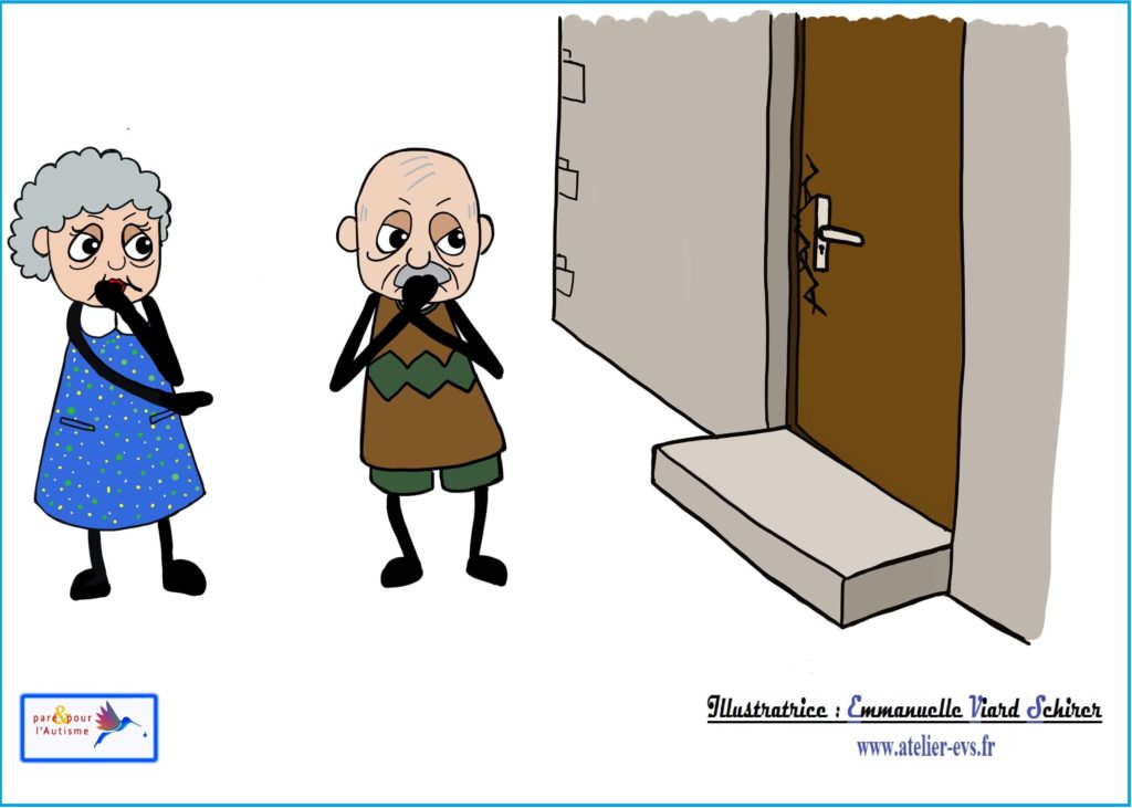 papy et mamie constatent l'infraction
