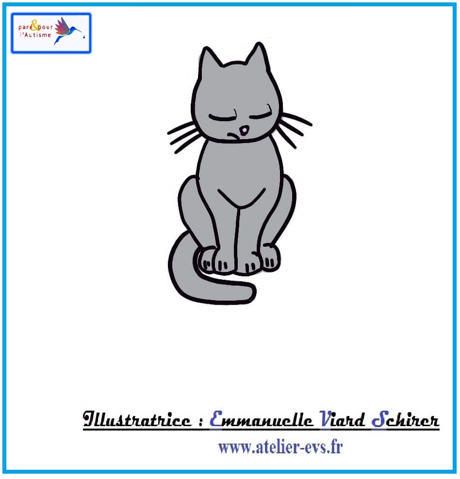 Le chat est triste