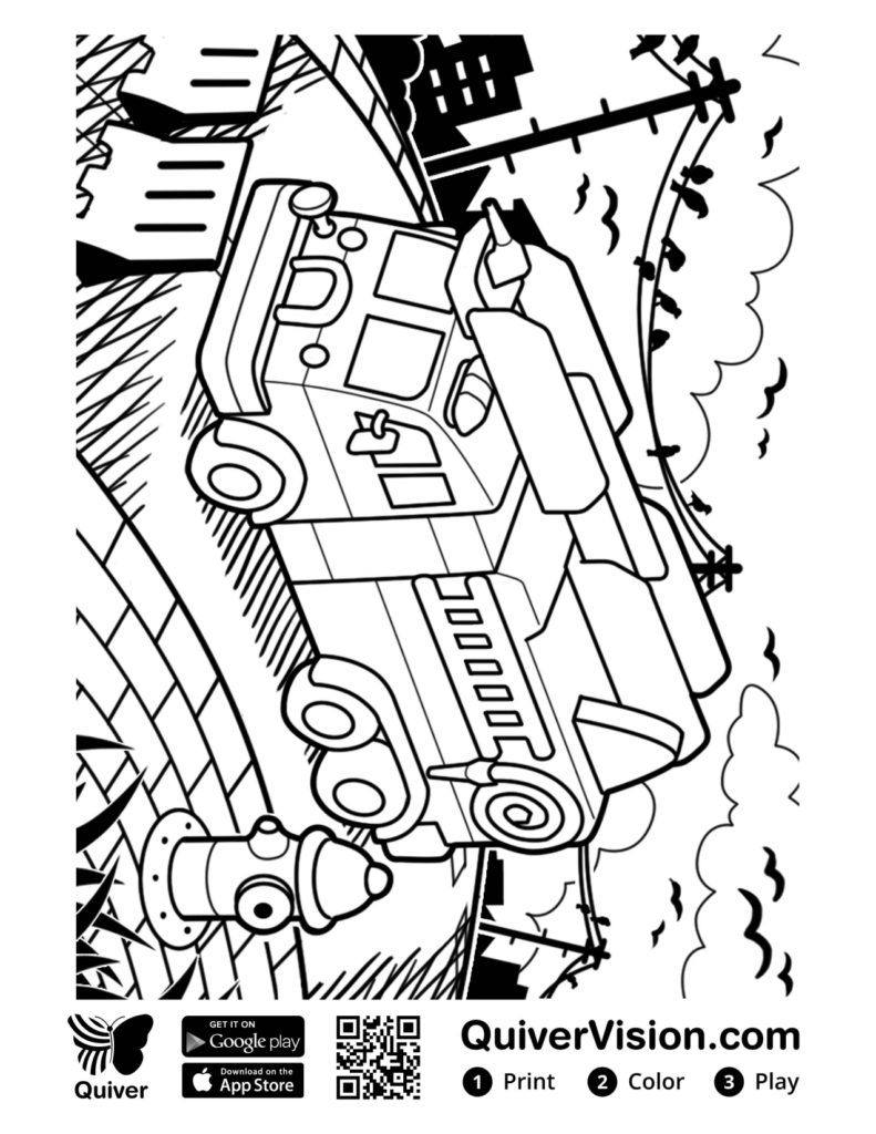 coloriage en réalité augmentée
