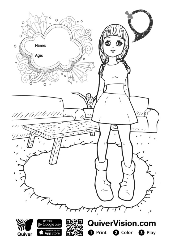 Coloriage en réalité augmentée