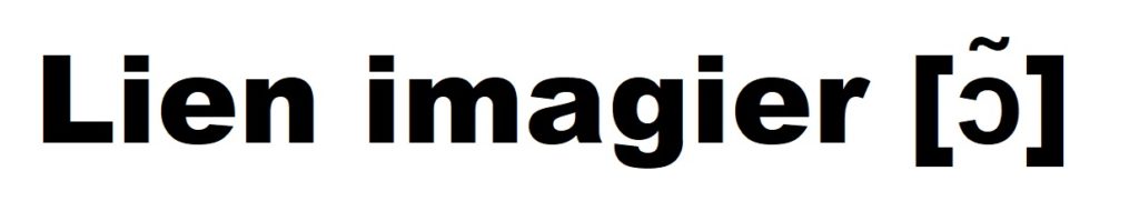 Lien vers l'imagier on
