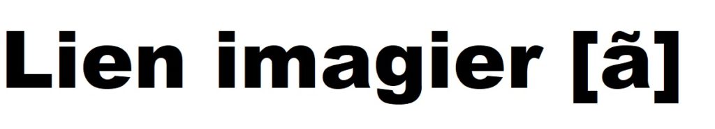 Lien vers l'imagier AN