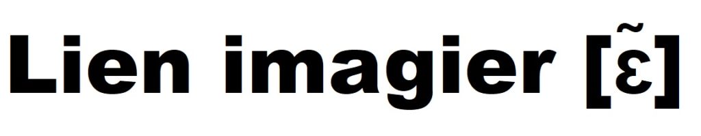 Lien vers l'imagier in